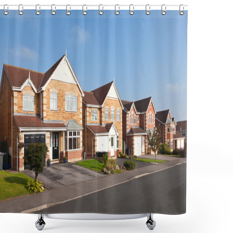 Personality  New English Street View Shower Curtains