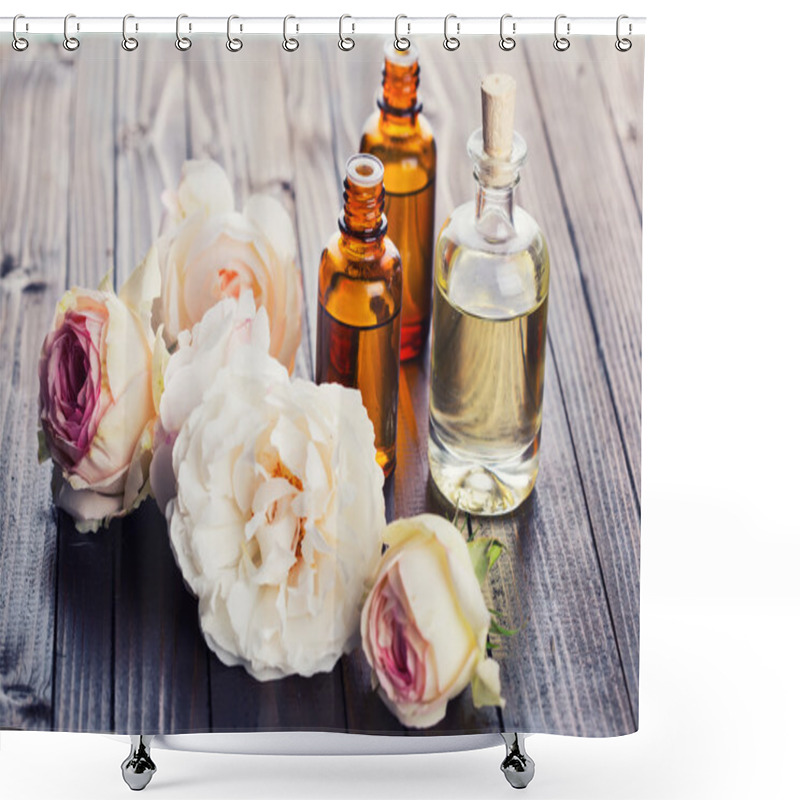 Personality  Essential Aroma Oil Shower Curtains