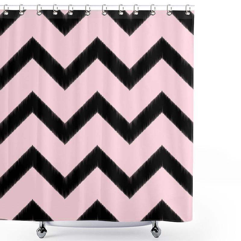 Personality  Seamless Chevron Pattern Shower Curtains