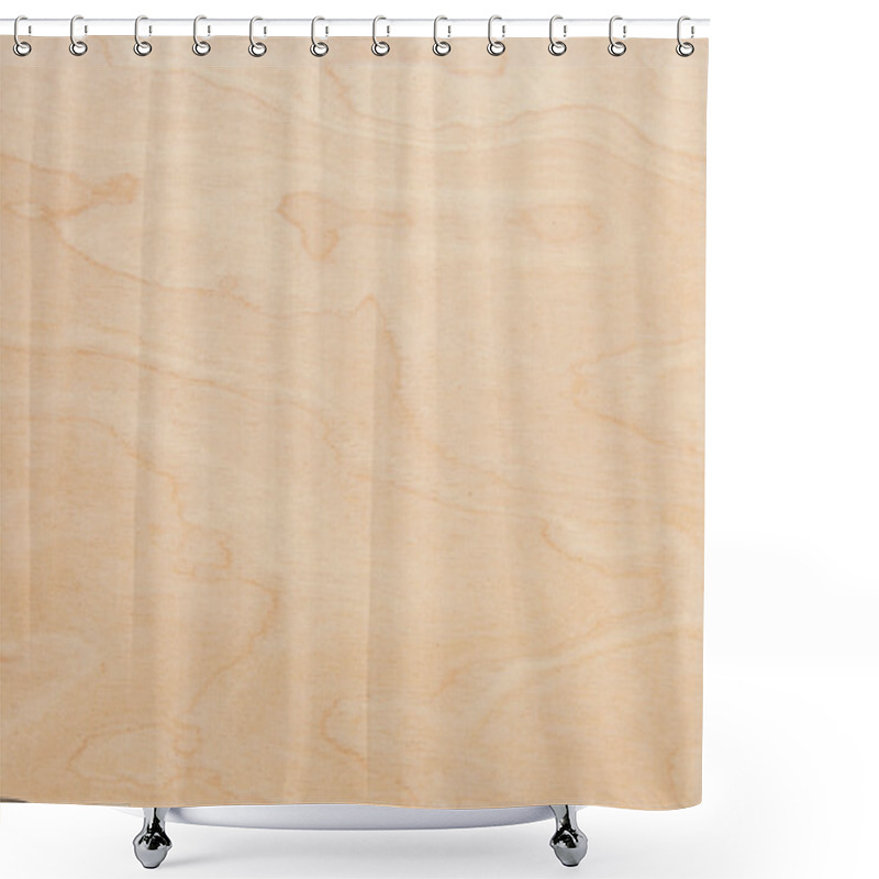 Personality  Plywood Texture Shower Curtains