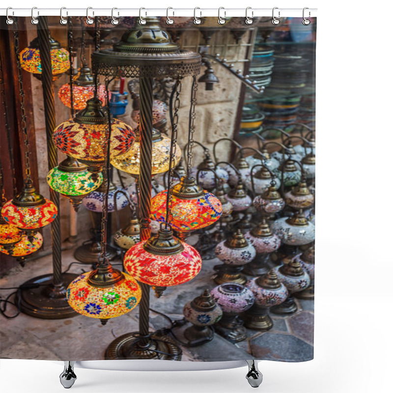 Personality  Arab Street In Dubai Shower Curtains