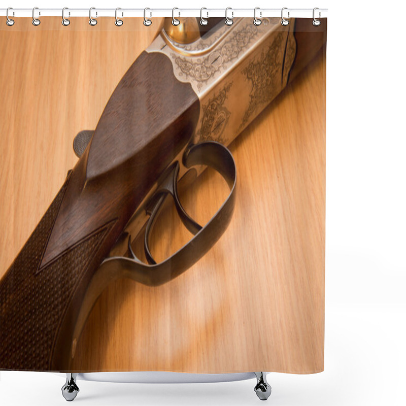 Personality  Shotgun Shower Curtains