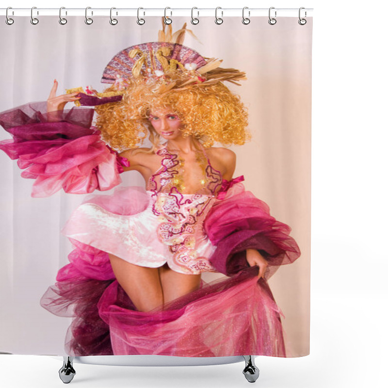 Personality  Extravagant Girl Shower Curtains