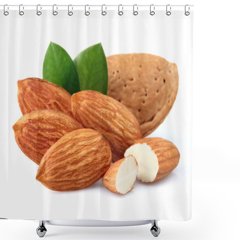 Personality  Almonds With Kernels Shower Curtains