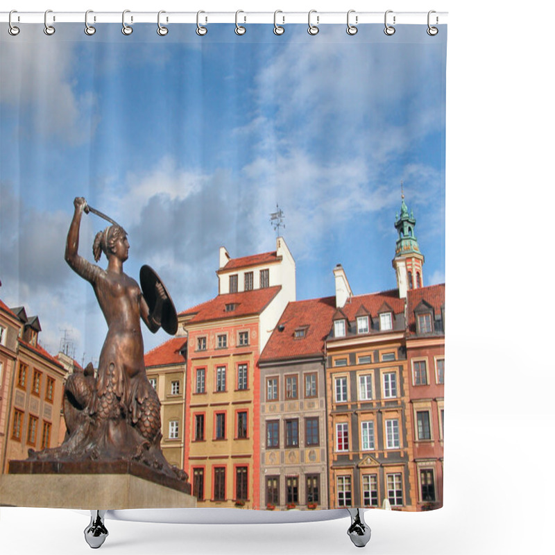 Personality  Warsaw Old Town Shower Curtains