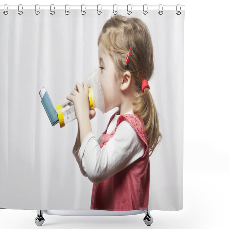 Personality  Inhalation Shower Curtains