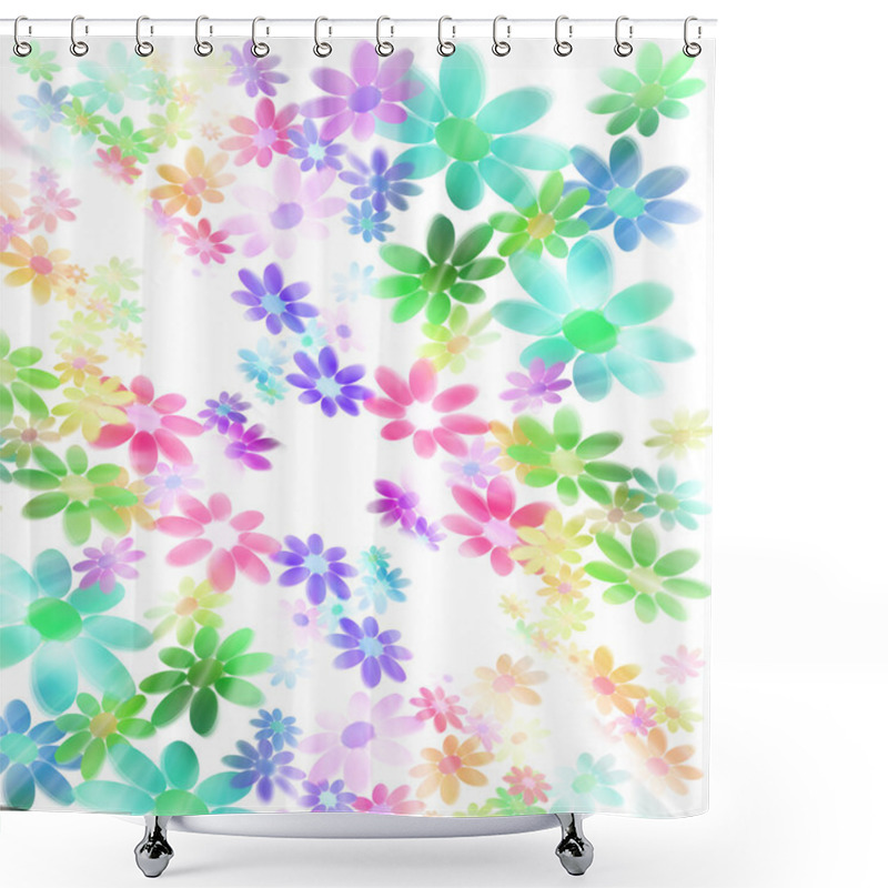 Personality  Flowers Shower Curtains