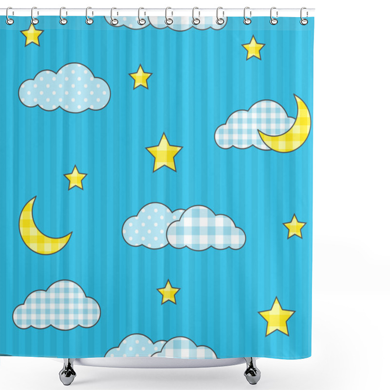 Personality  Night Sky 2 Shower Curtains