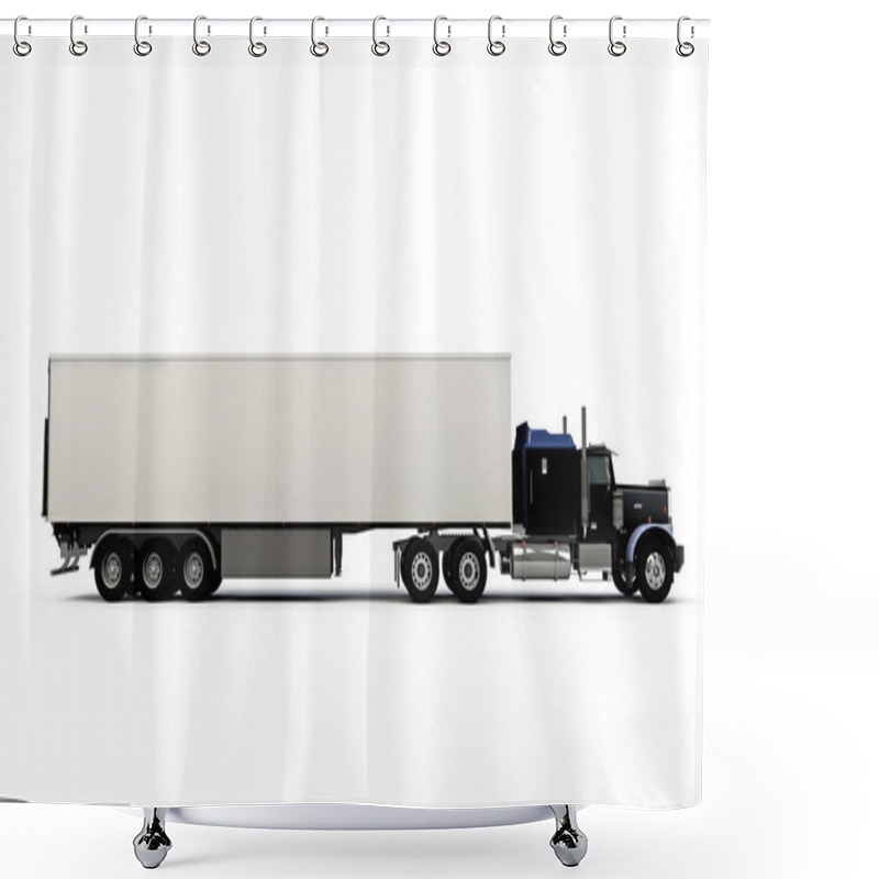 Personality  American Truck Shower Curtains