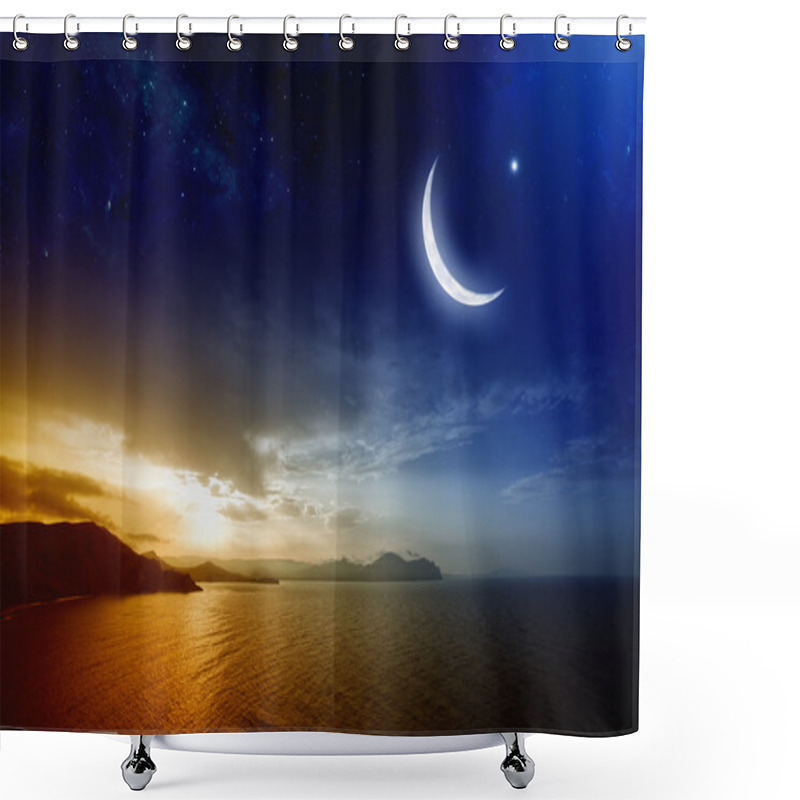 Personality  Ramadan Background Shower Curtains