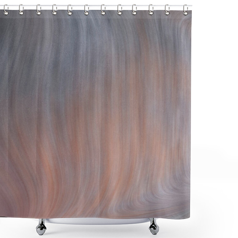 Personality  Background Of Vertical Wavy Lines Of Pastel Abstract Shower Curtains