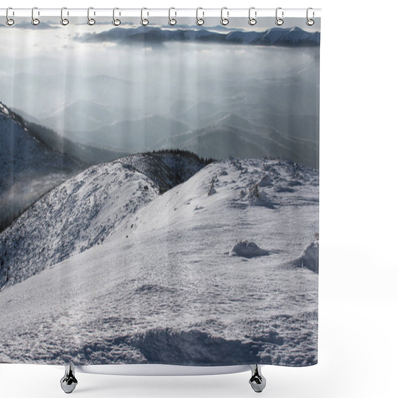 Personality  Mountains Shower Curtains