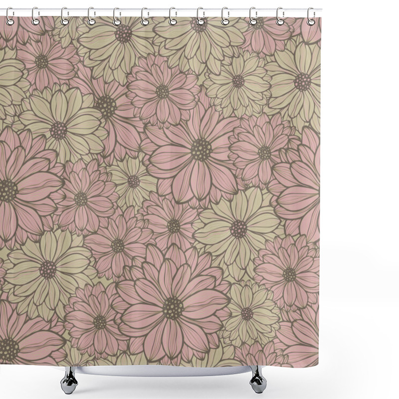 Personality  Seamless Pattern Shower Curtains