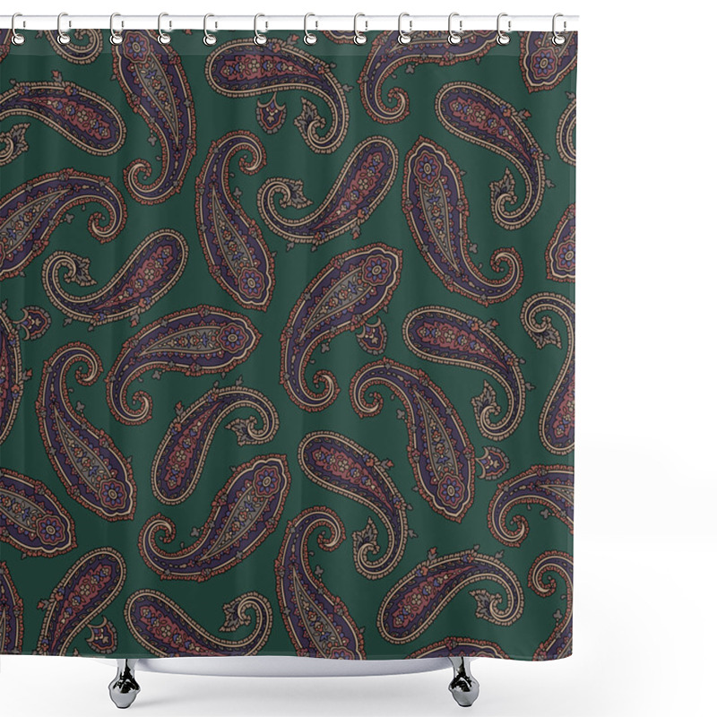 Personality  Paisley Pattern Shower Curtains