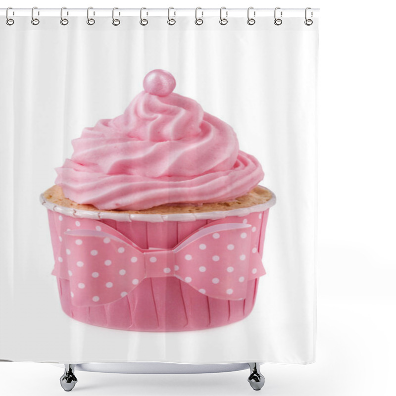 Personality  Pink Cupcake Shower Curtains