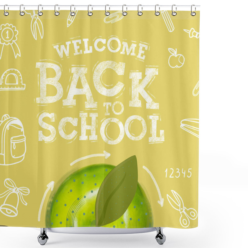 Personality  Welcome Back To School  Shower Curtains