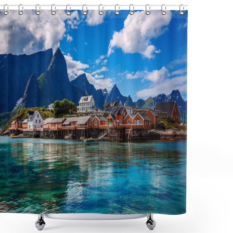 Personality  Lofoten Archipelago Islands Shower Curtains