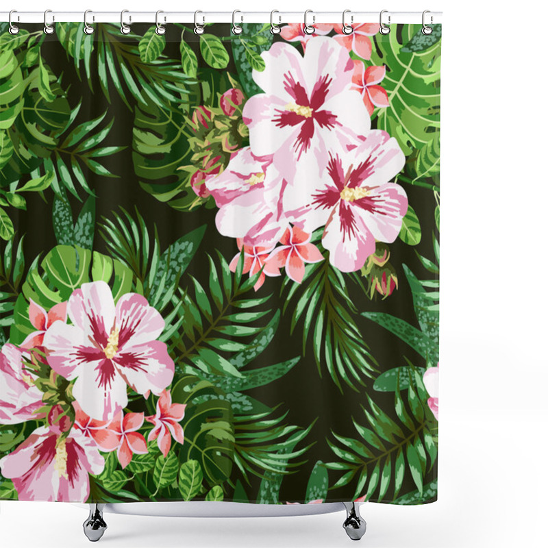 Personality  Seamless Exotic Pattern. Shower Curtains