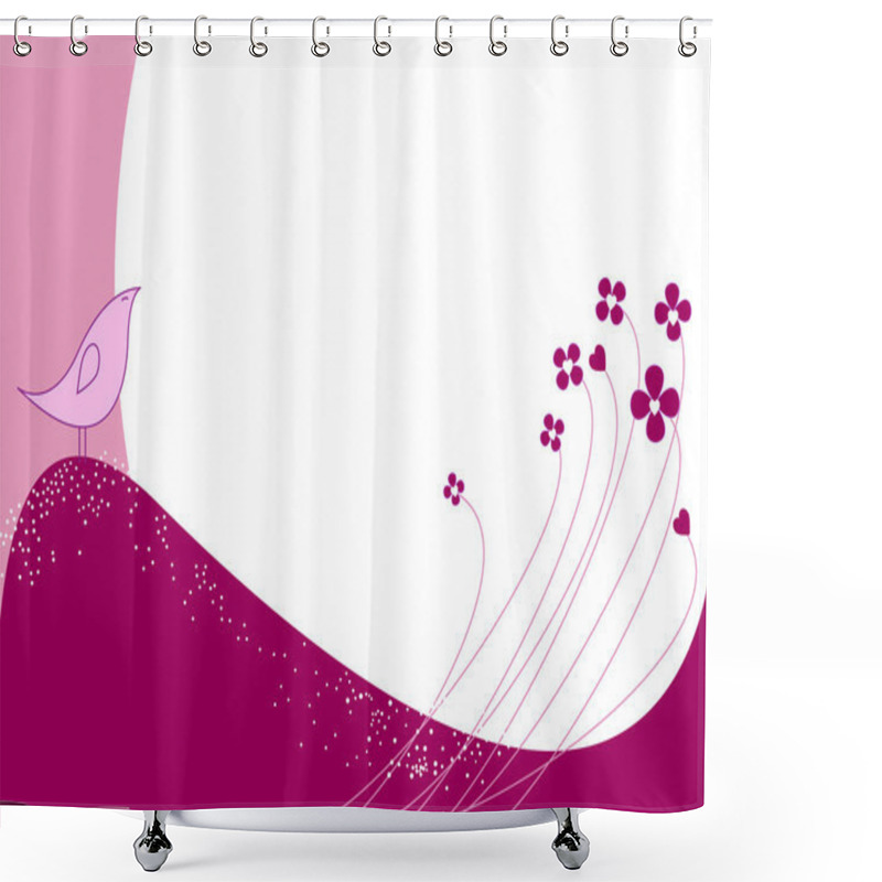 Personality  Surreal Background Shower Curtains