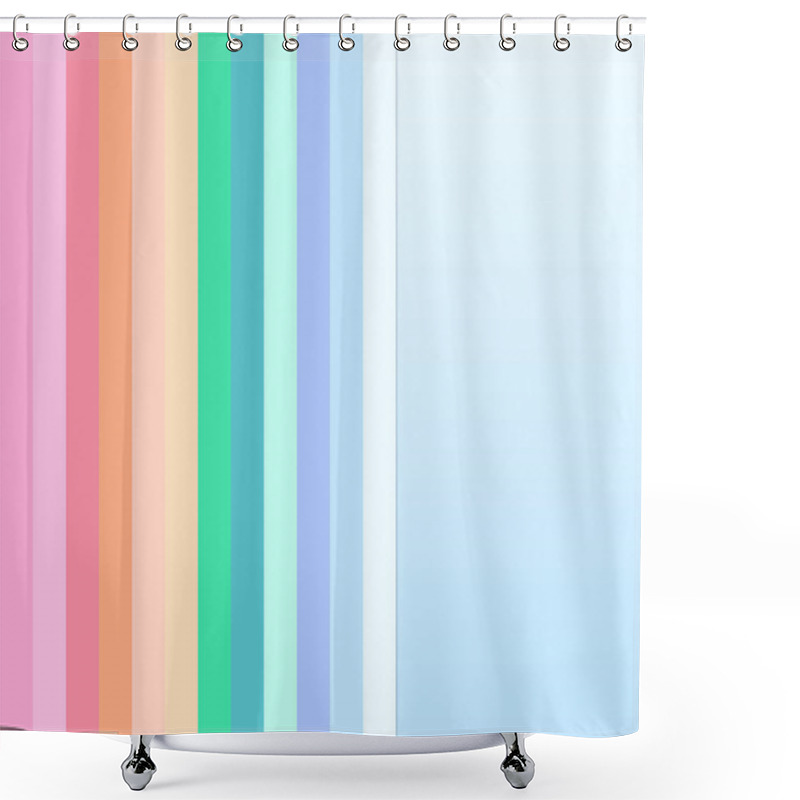 Personality  Pastel Background Shower Curtains