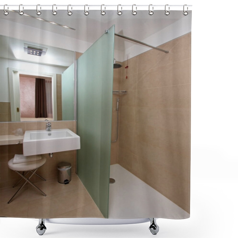 Personality  Shower Modern Shower Curtains