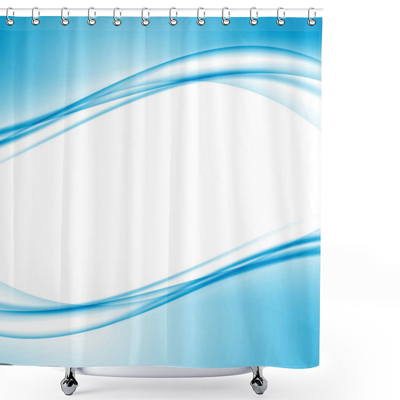 Personality  Modern Border Folder Design Template Shower Curtains