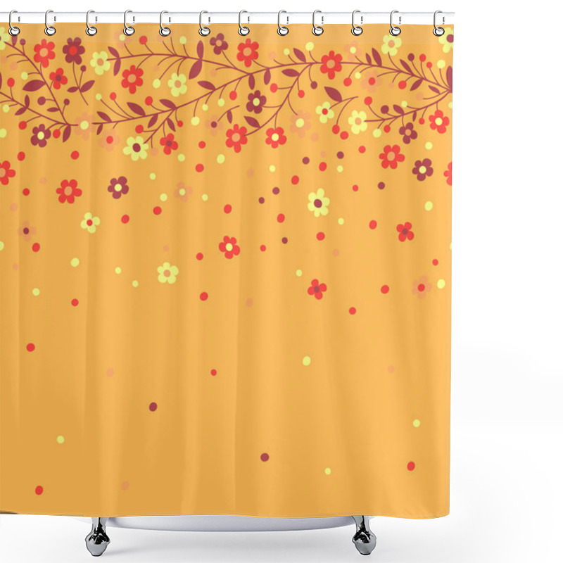 Personality  Flowering Branches Shower Curtains