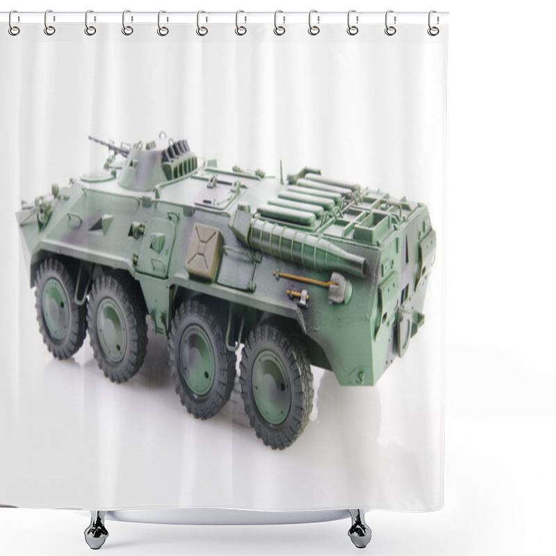 Personality  Armoured Personnel Carrier Shower Curtains