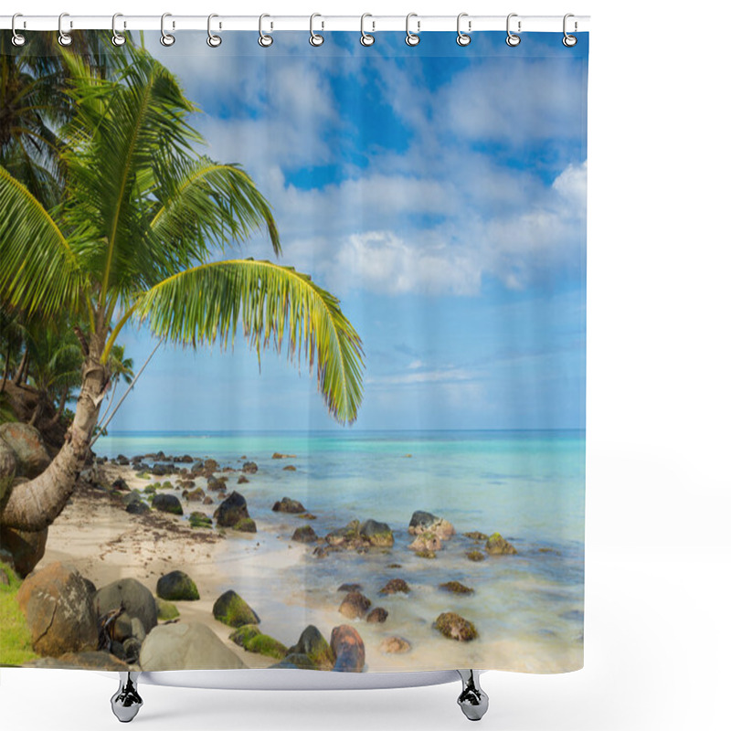 Personality  Relaxing Tropical Beach Shower Curtains