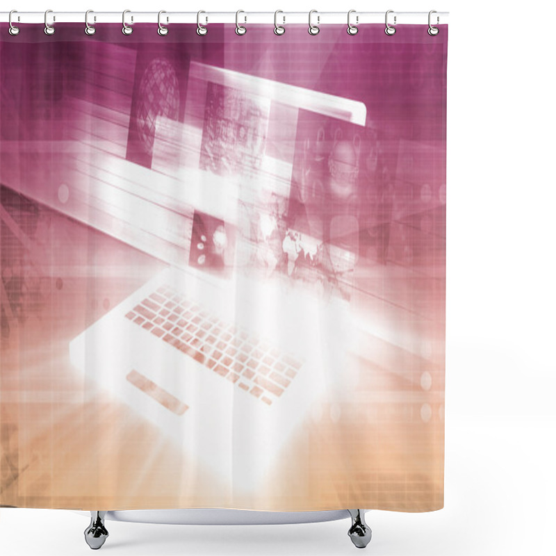 Personality  Software Development Shower Curtains