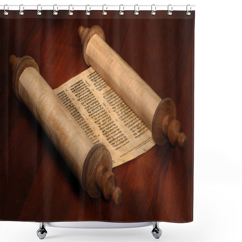 Personality  Bible Scrolls Shower Curtains