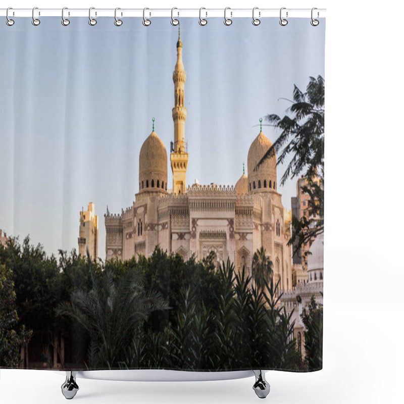 Personality  Abu Al-Abbas Al-Mursi Mosque In Alexandria, Egypt Shower Curtains