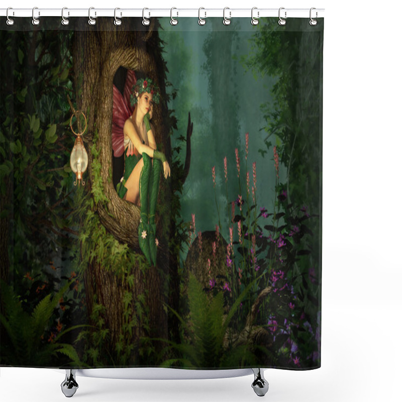 Personality  Secret Place Shower Curtains