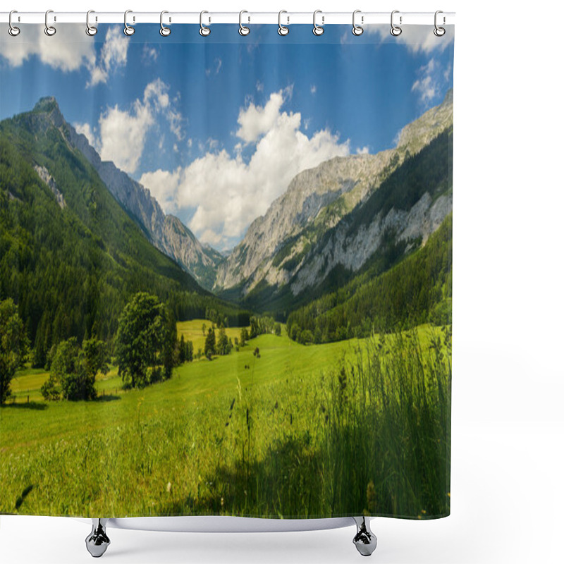 Personality  Landscape Shower Curtains