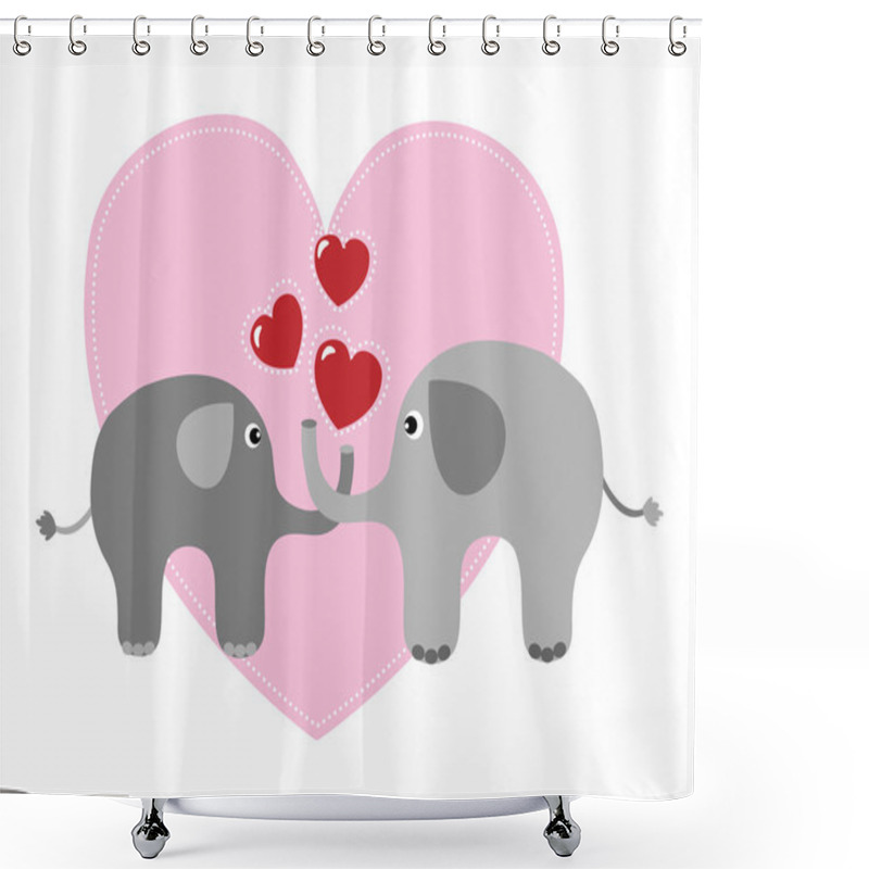 Personality  Valentines Day Or Happy Birthday Shower Curtains