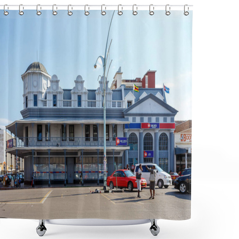 Personality  Street In Bulawayo City, Zimbabwe Shower Curtains