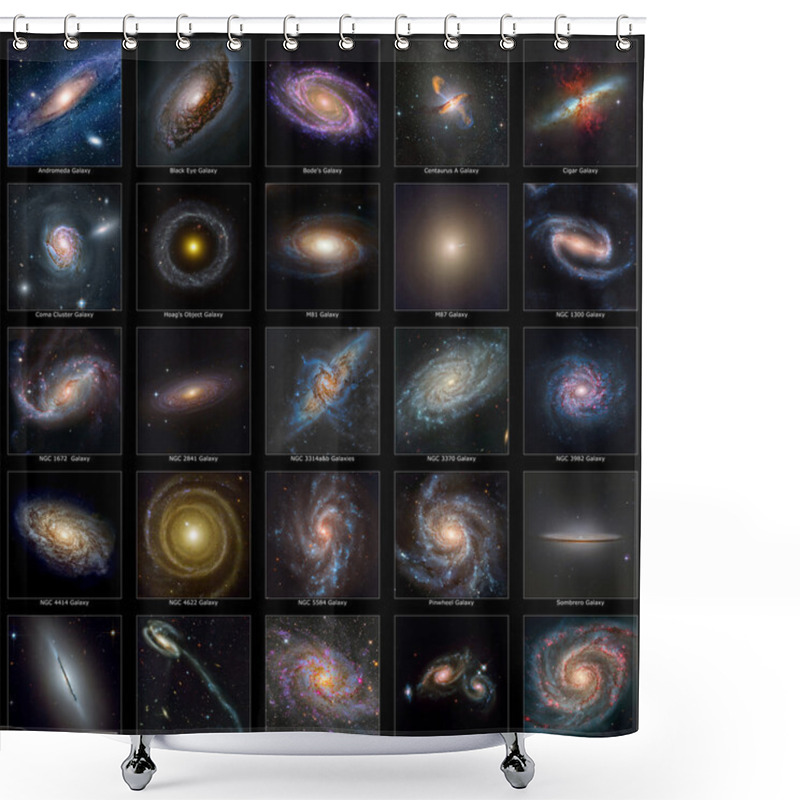 Personality  Galaxy Collection Shower Curtains