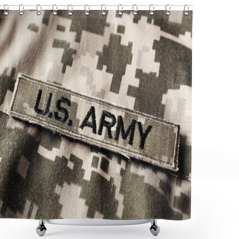 Personality  U.S. Army Uniform Shower Curtains