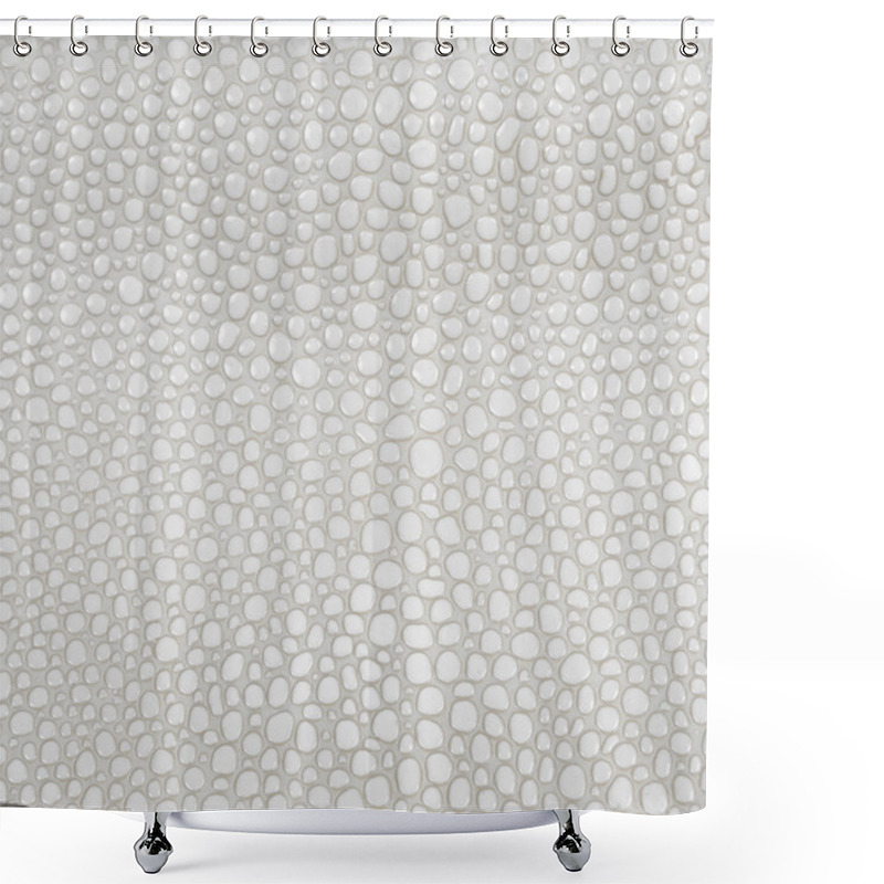 Personality  Grey Drops Background Shower Curtains