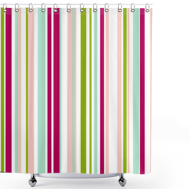 Personality  Abstract Lines Background Shower Curtains