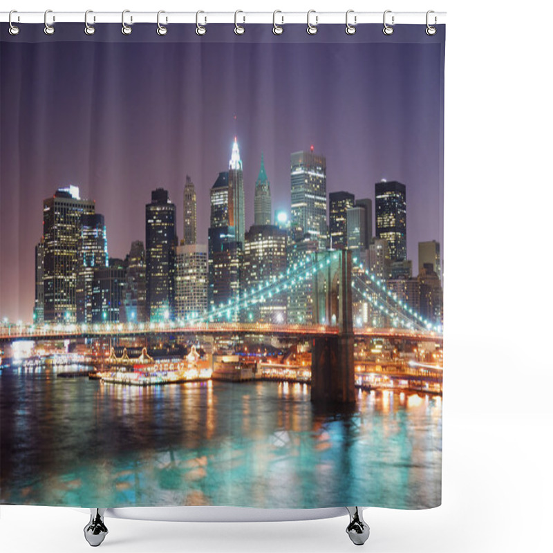 Personality  New York City Manhattan Shower Curtains