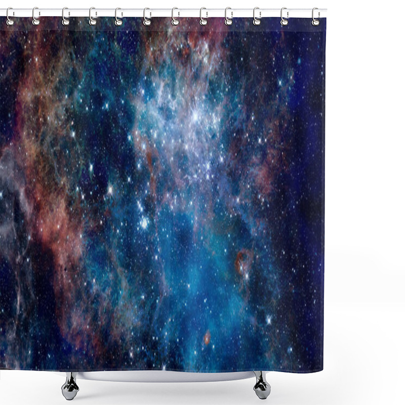 Personality  Nebula The Site Of Star Formation. Elements Of This Image Furnished By NASA. Shower Curtains