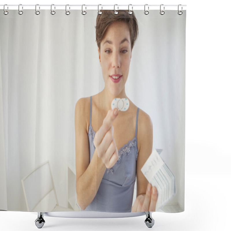 Personality  HERPES TREATMENT Shower Curtains