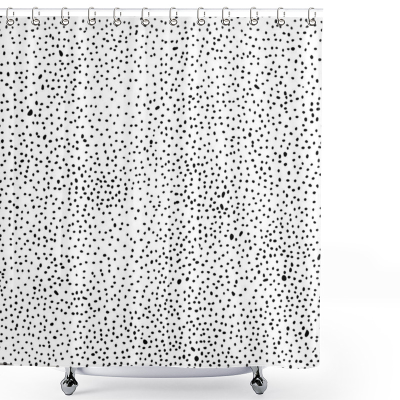 Personality  Abstract Black And White Seamless Pattern.  Shower Curtains