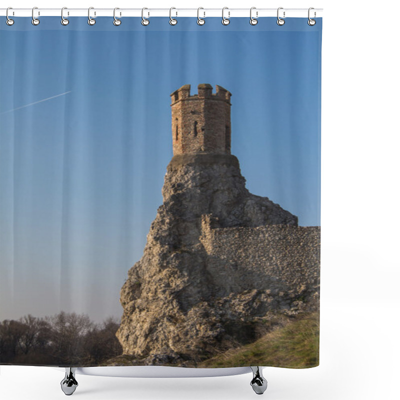 Personality  Maiden Tower At Castle Devin, Slovakia Shower Curtains