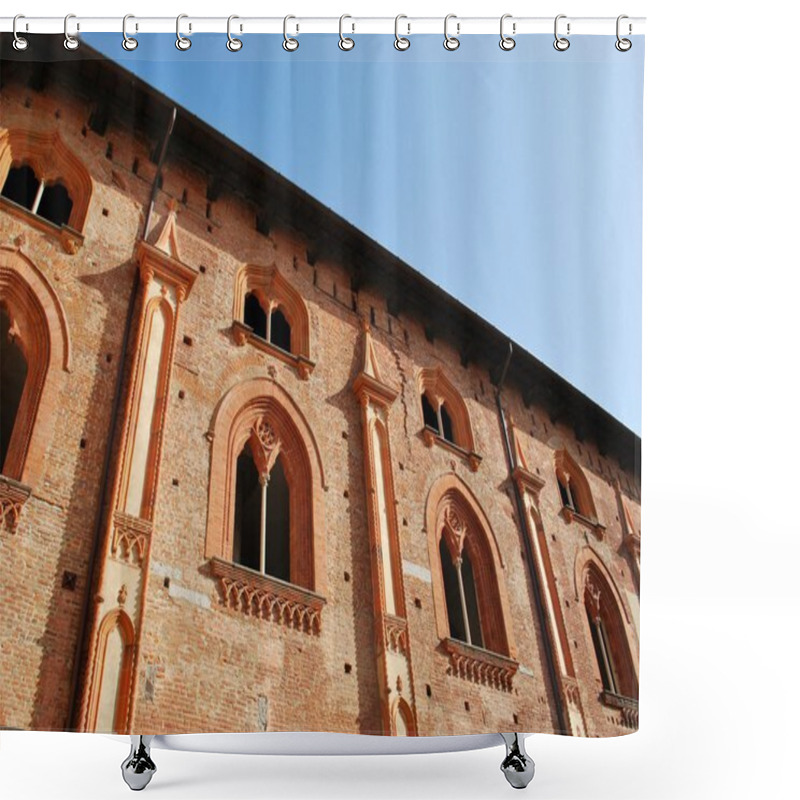 Personality  Sforzesco Castle Shower Curtains