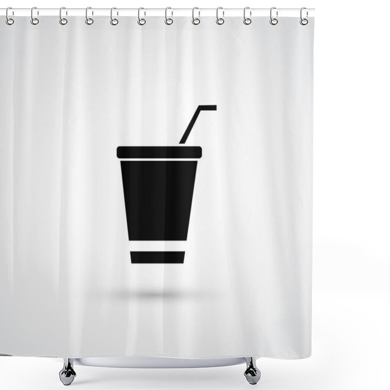 Personality  Soft Drink Shower Curtains