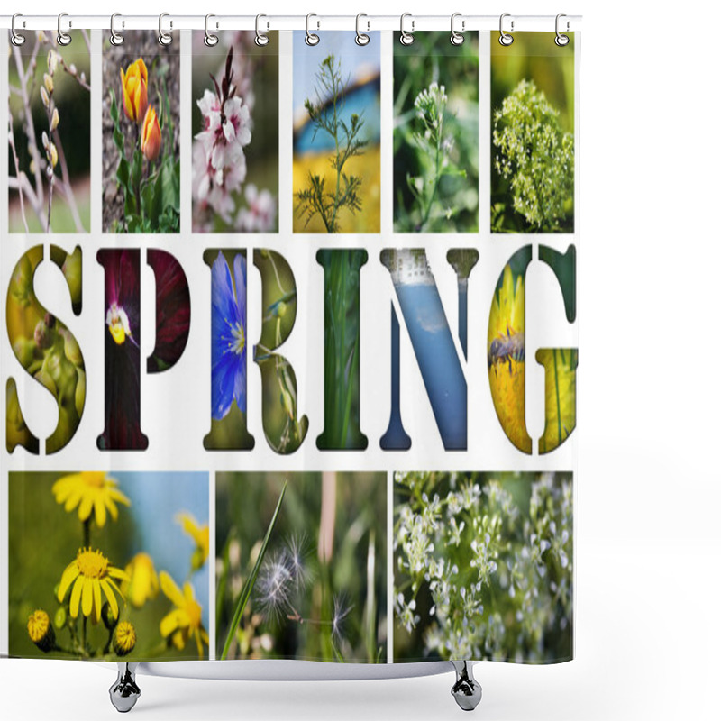 Personality  Spring Shower Curtains