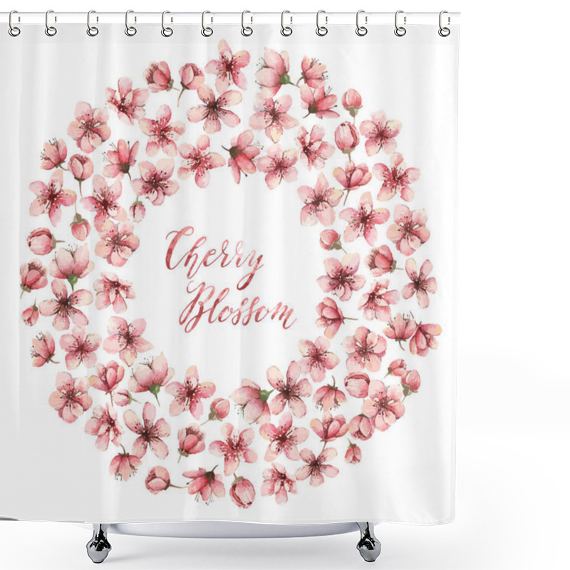 Personality  Cherry Blossom, Spring Flowers Shower Curtains