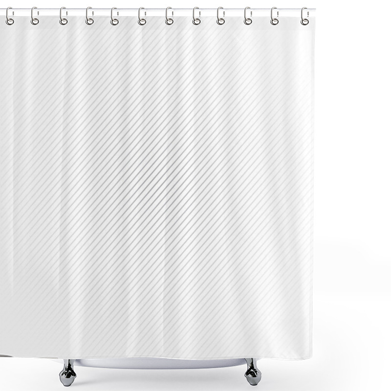 Personality  Corduroy White Background Shower Curtains